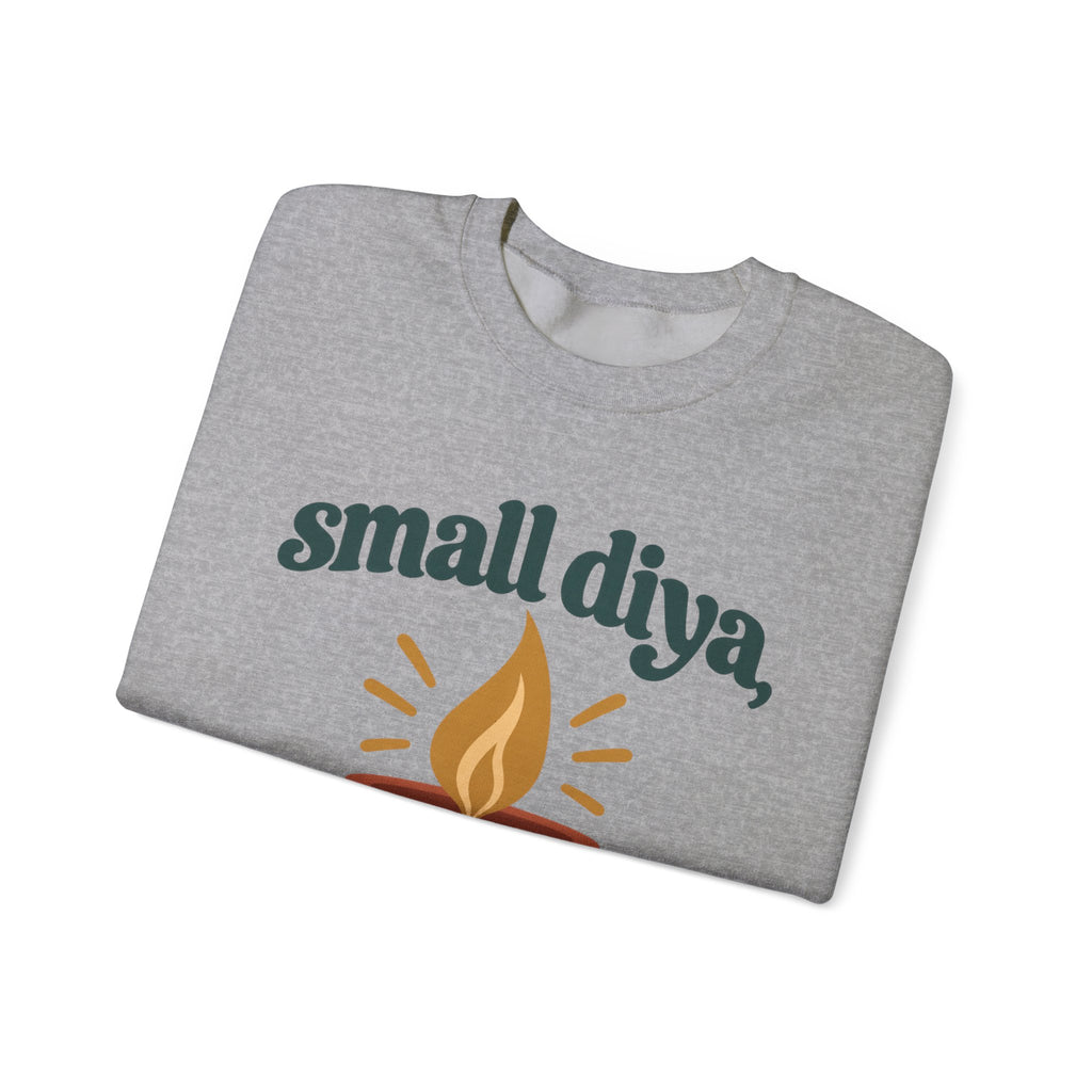 Small Diya, Big Energy Sweatshirt – Adult