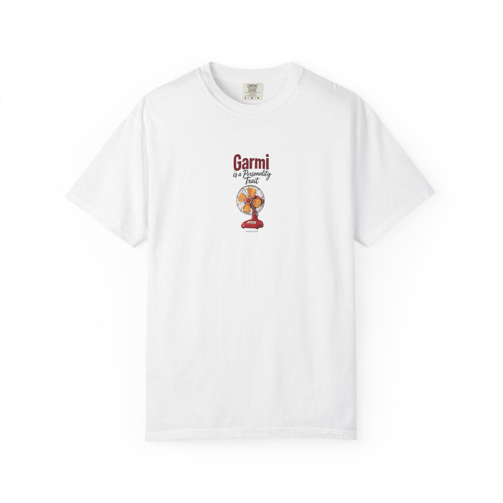 Garmi Is a Personality Trait — Rooted White Garment-Dyed T-Shirt