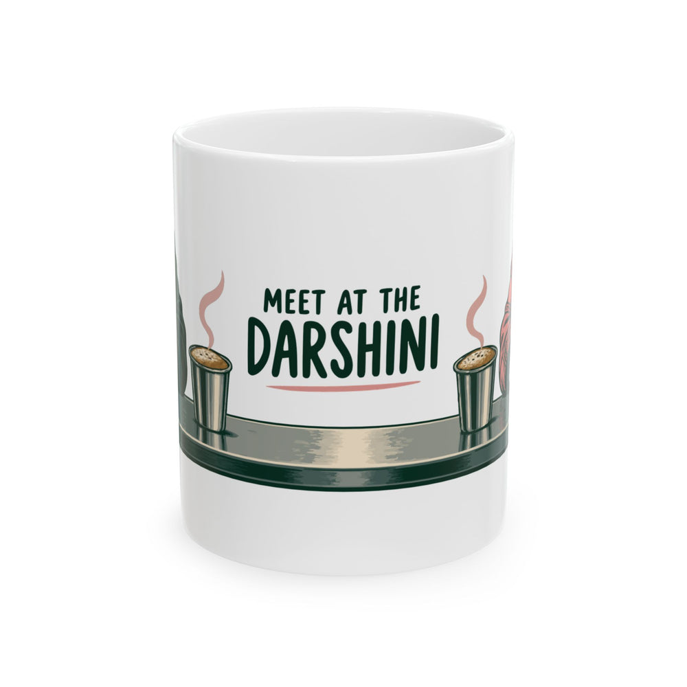 Meet at the Darshini — Karnataka Ceramic Mug