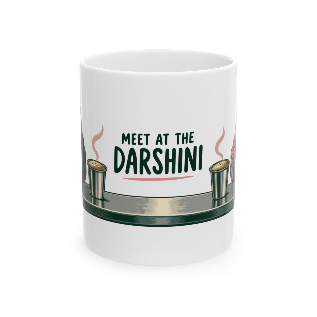 Meet at the Darshini — Karnataka Ceramic Mug