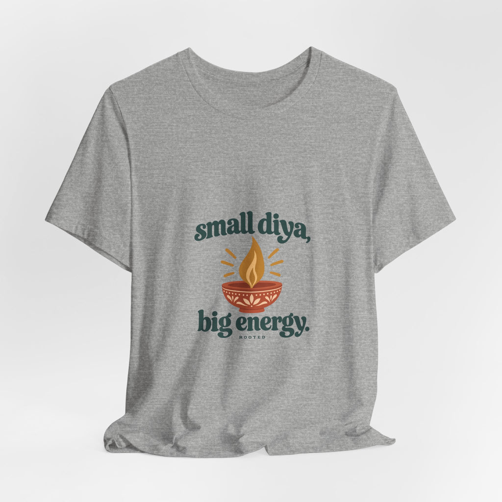 Small Diya, Big Energy Tee – Adult