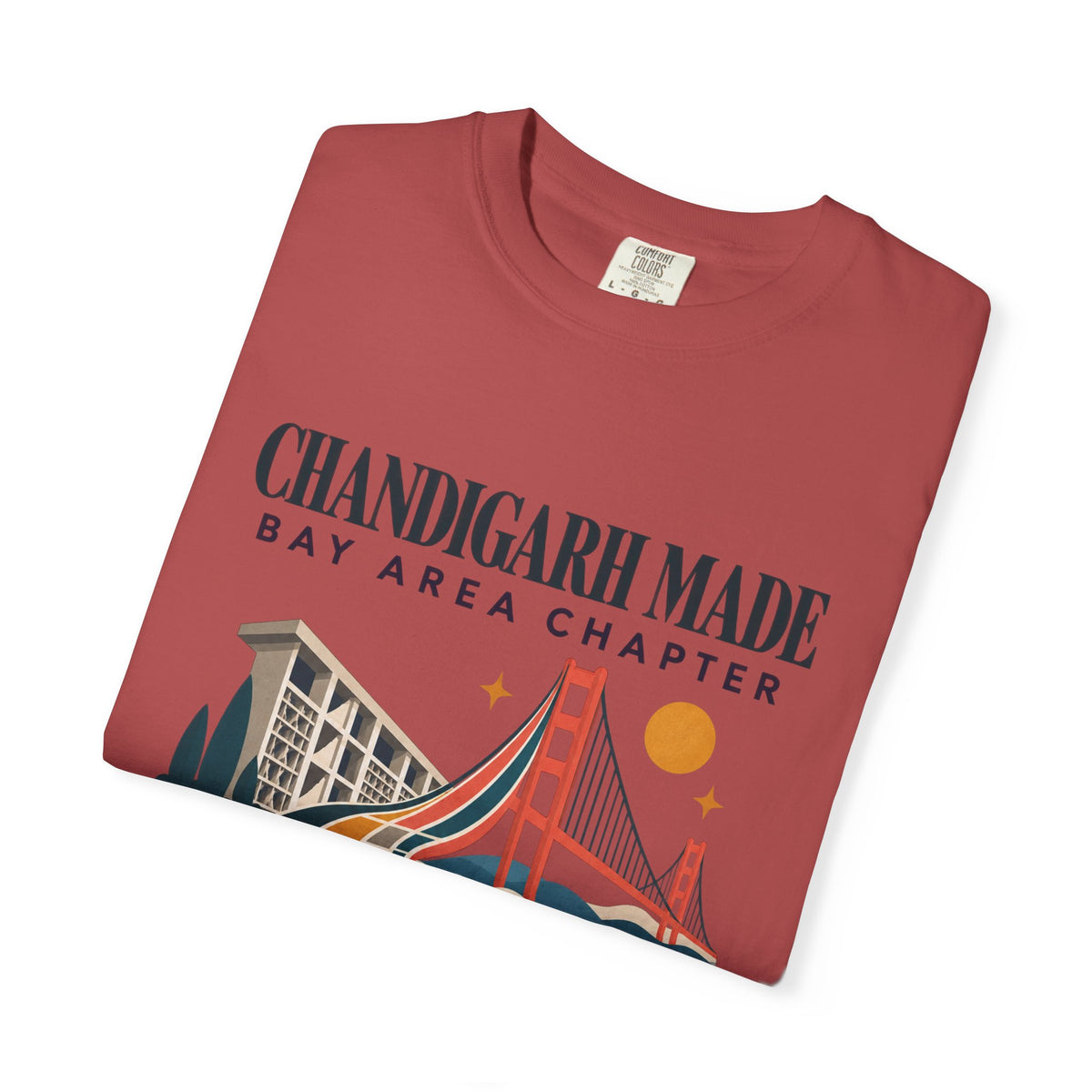 Chandigarh made Bay area chapter— Rooted  T-Shirt