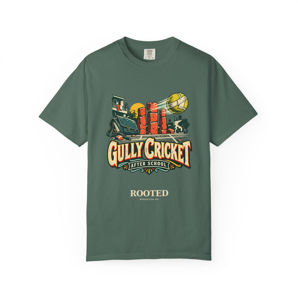 Gully Cricket Vintage Tee — "After School" Retro Cricket Graphic T-Shirt