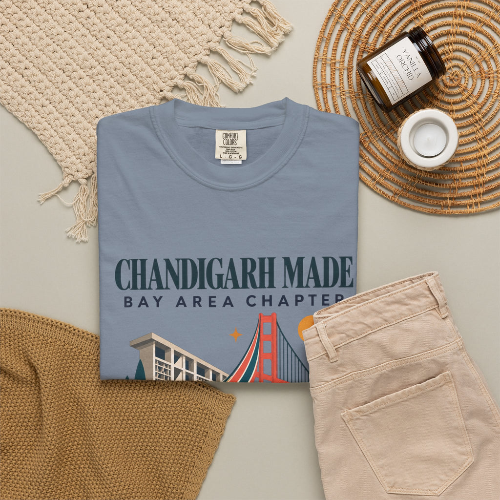 Chandigarh made Bay area chapter— Rooted  T-Shirt