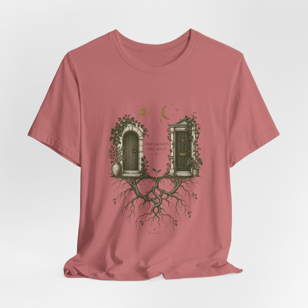 Two Homes, One Root — Rooted Tee