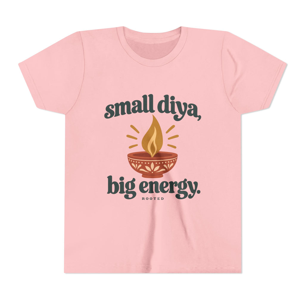 Small Diya, Big Energy Tee – Youth