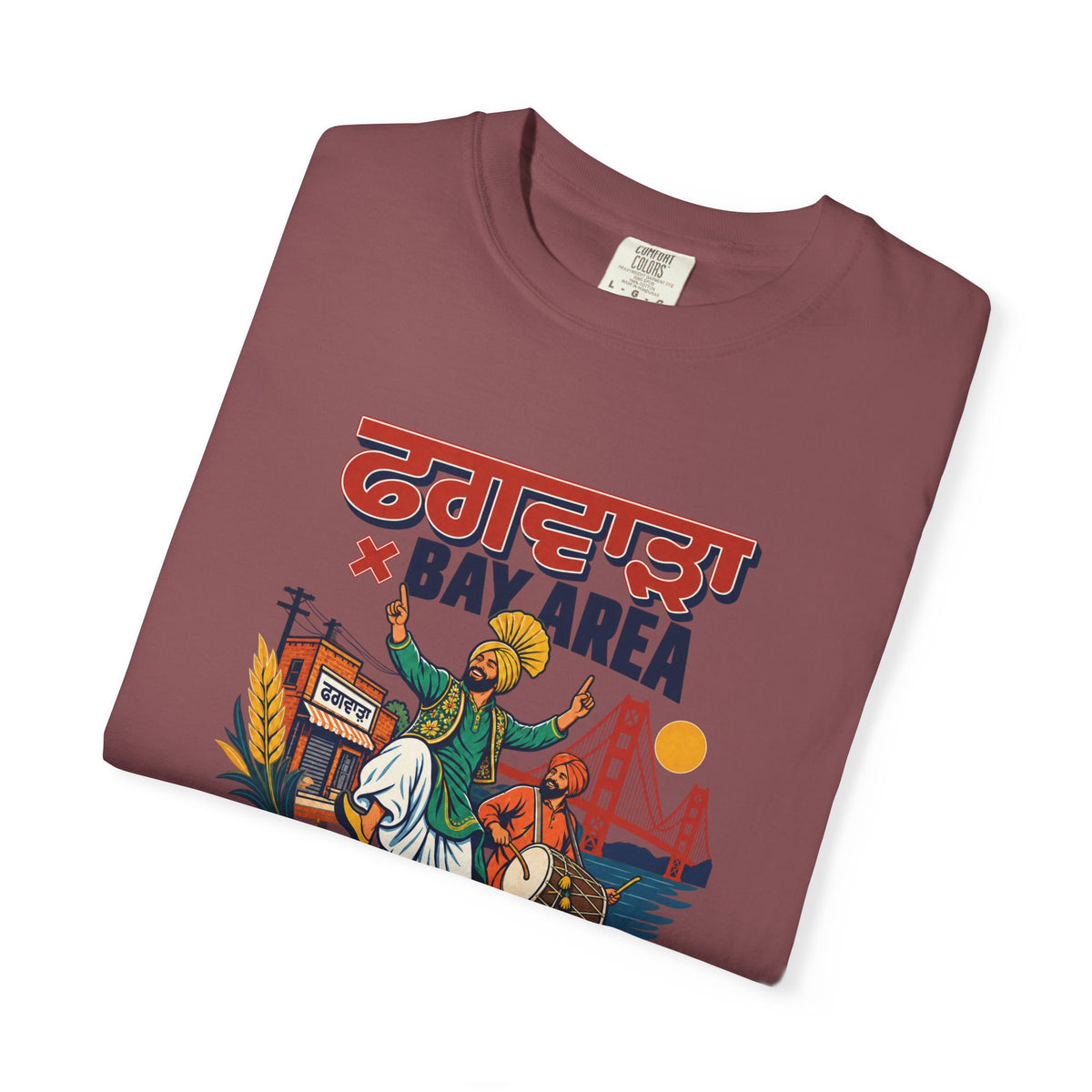 Phagwara X Bayarea — Apna Jazbaat — Rooted  T-Shirt