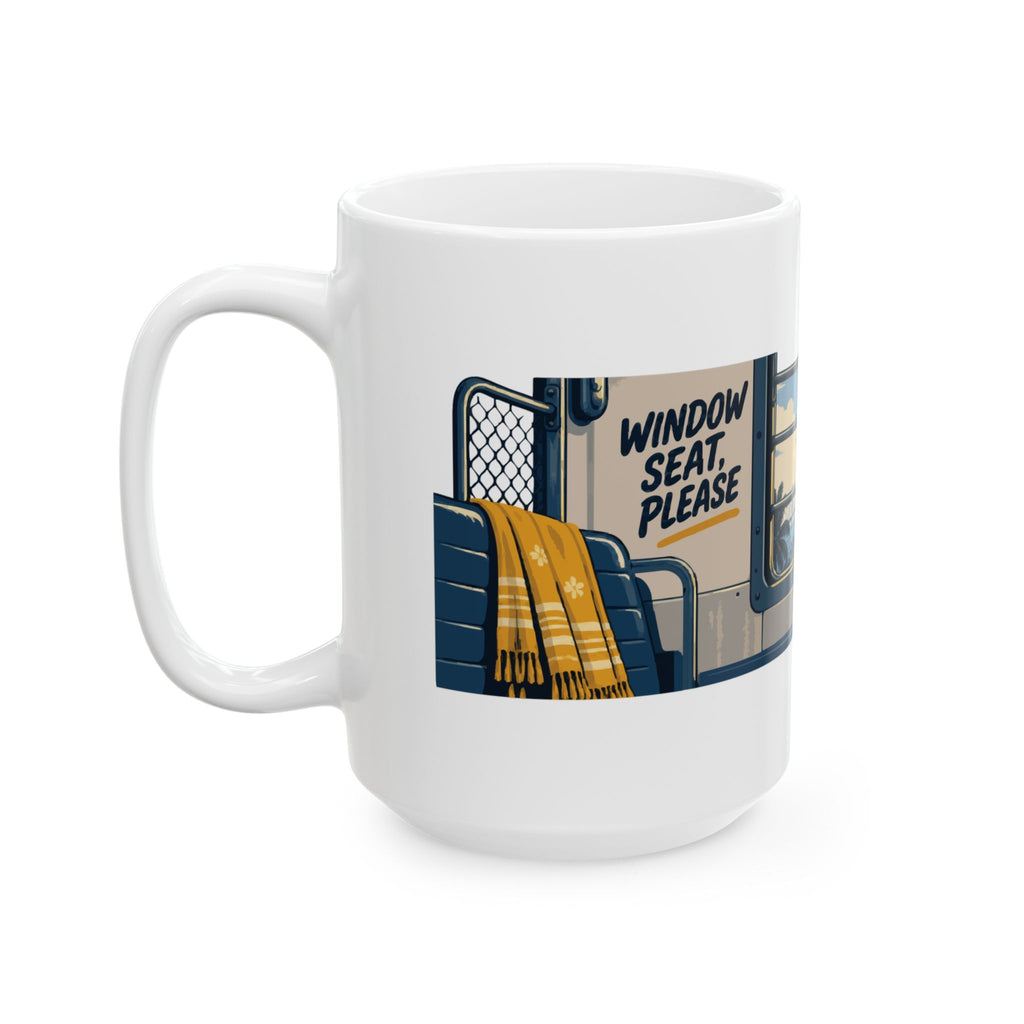 Window Seat, Please — Maharashtra Ceramic Mug