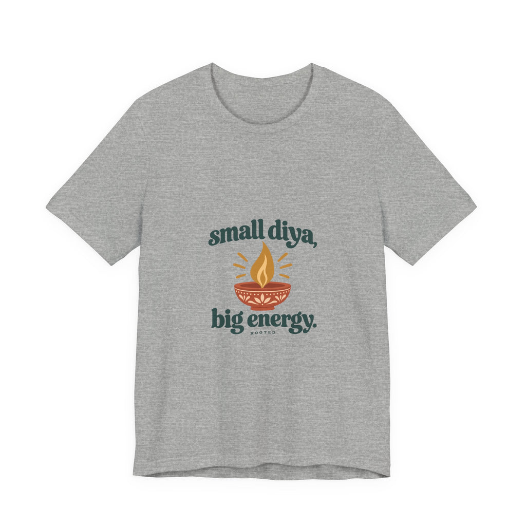 Small Diya, Big Energy Tee – Adult