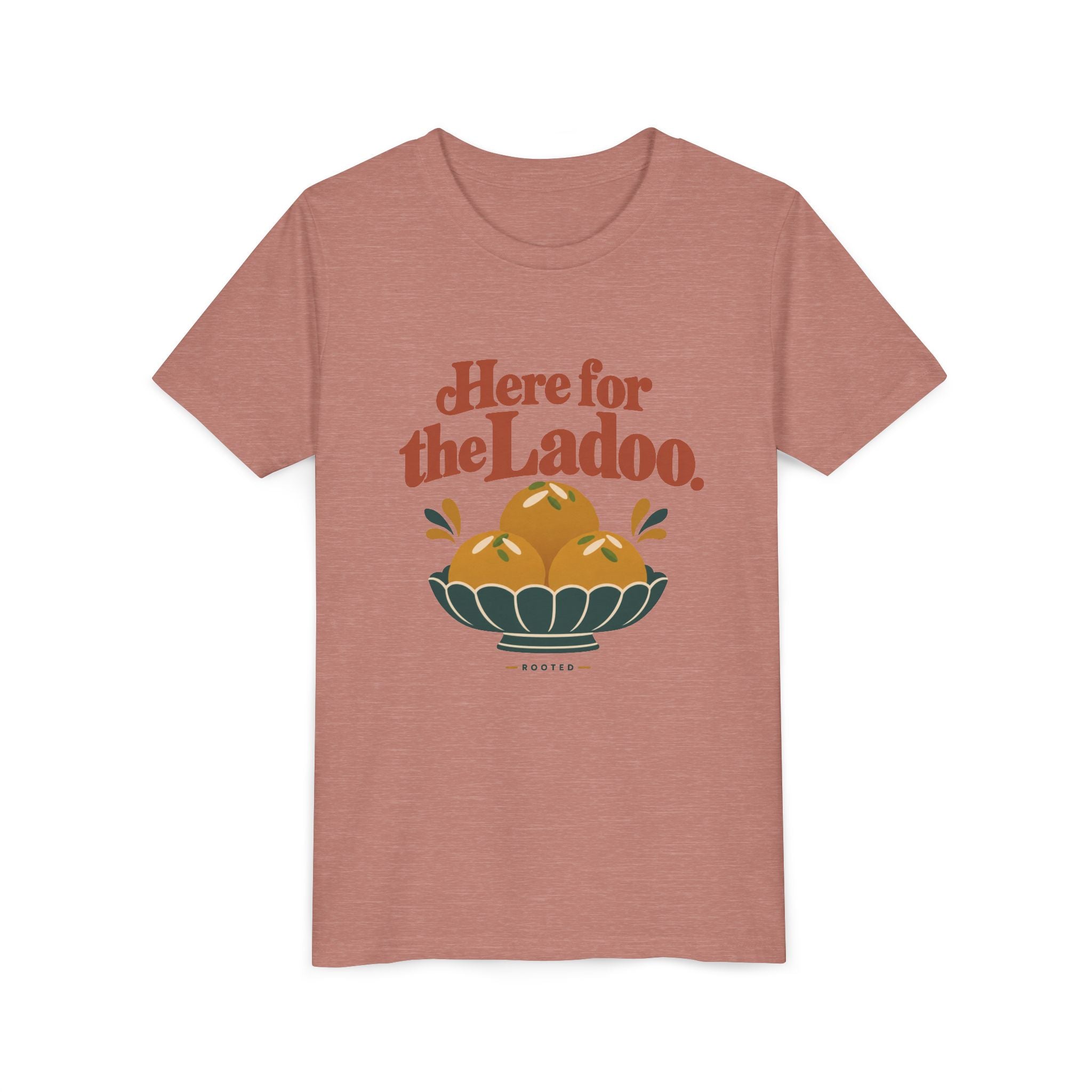 Here for the Ladoo Tee – Youth