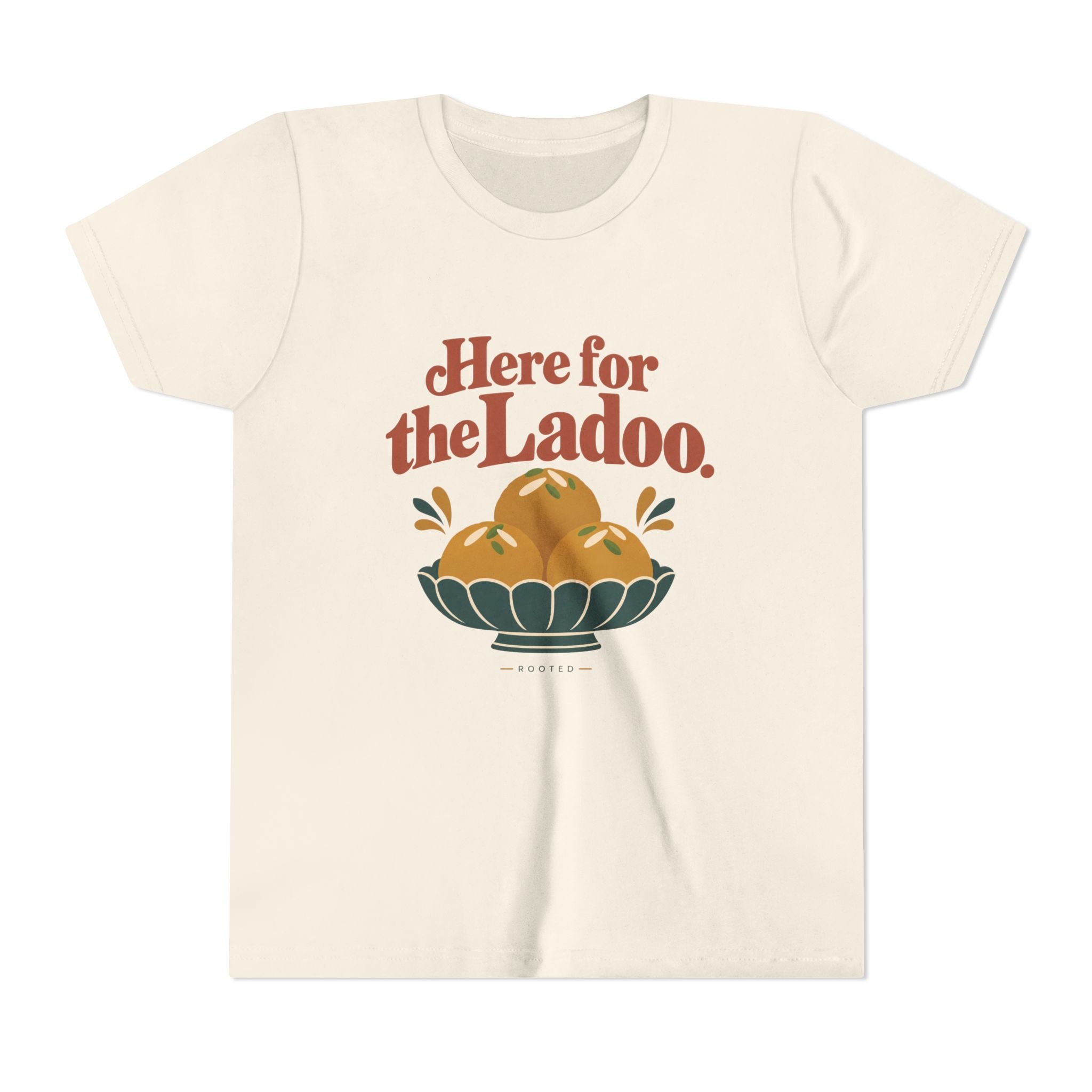 Here for the Ladoo Tee – Youth