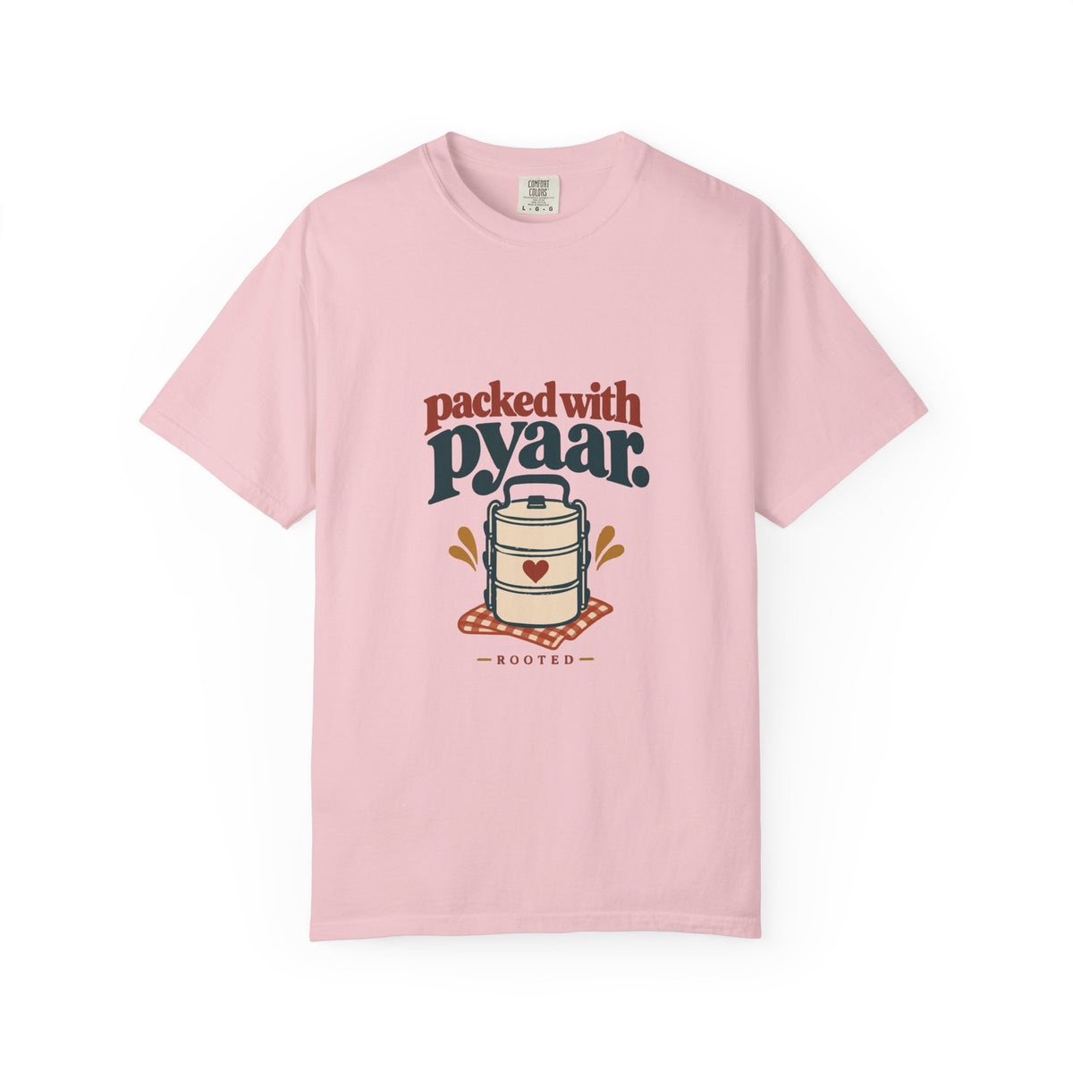 Packed With Pyaar — Rooted Garment-Dyed T-Shirt