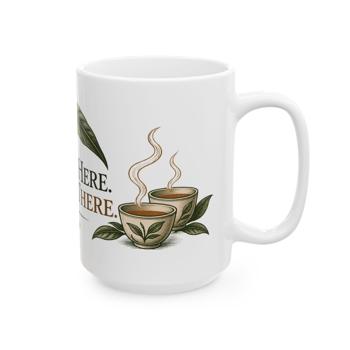 Brewed Here. Rooted There. — Rooted Ceramic Mug | 11 oz & 15 oz