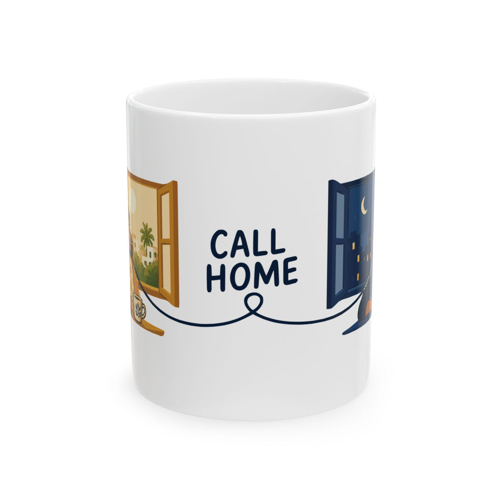 Call Home — Two Homes Ceramic Mug