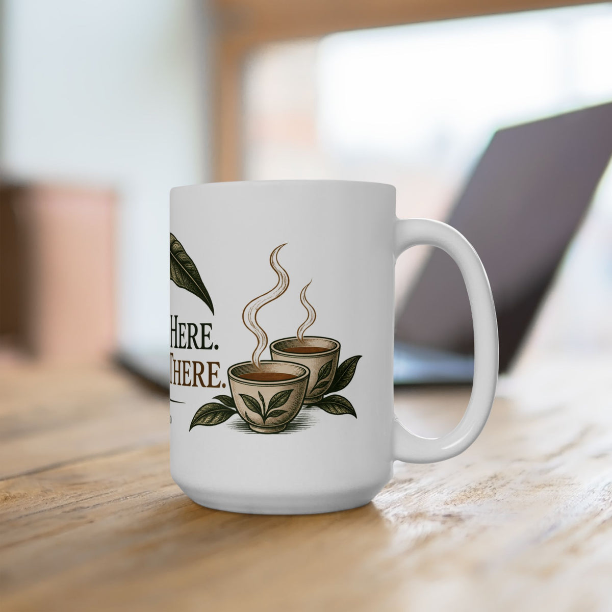 Brewed Here. Rooted There. — Rooted Ceramic Mug | 11 oz & 15 oz