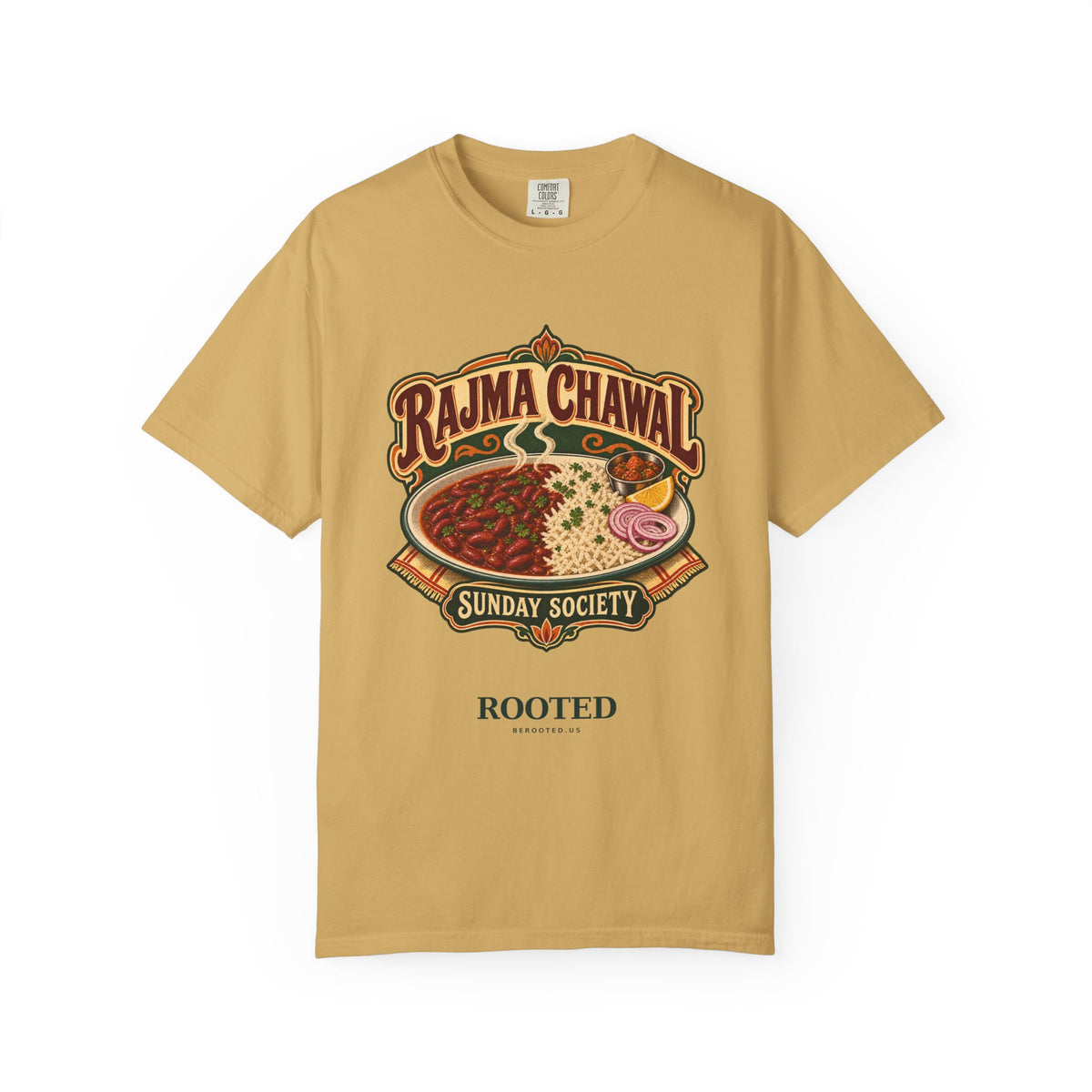 Rajma Chawal T-Shirt — Vintage Indian Food