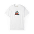 Train Journeys — Rooted White Garment-Dyed T-Shirt