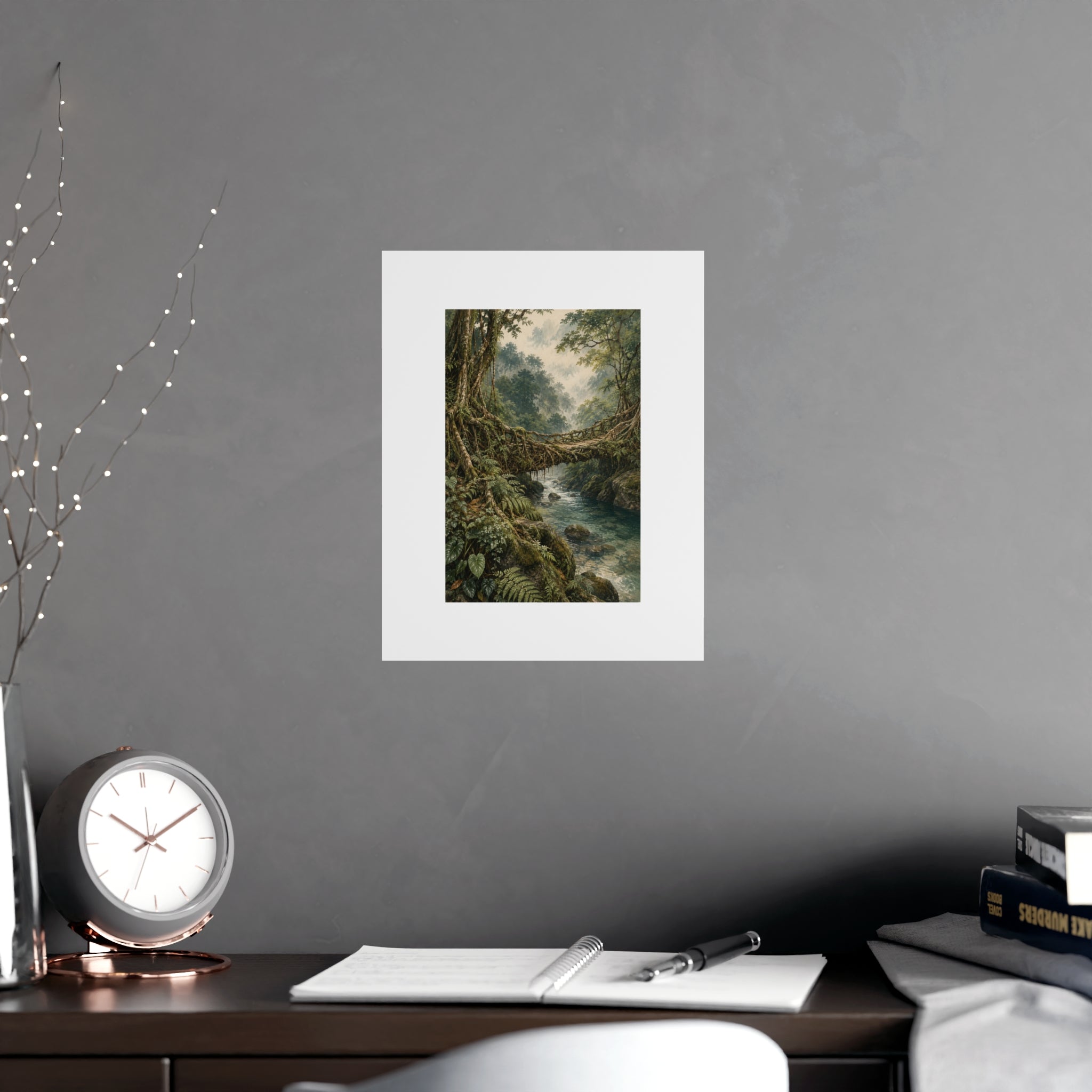 Living Threads — Meghalaya Matte Art Print | 11 × 14 in