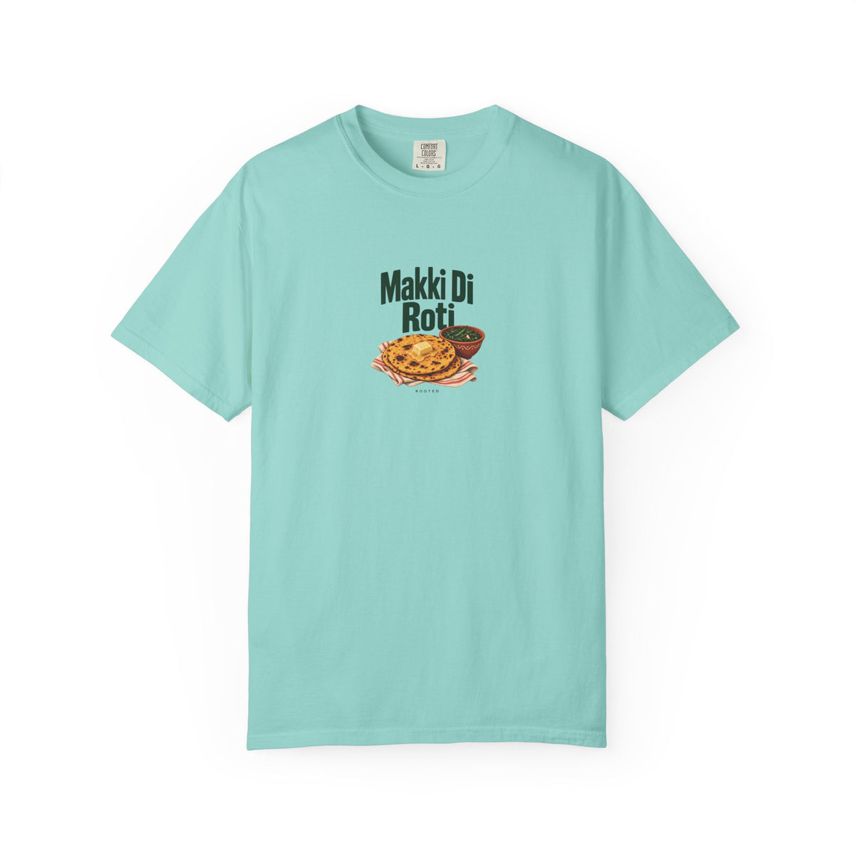 Makki Di Roti — Rooted White Garment-Dyed T-Shirt