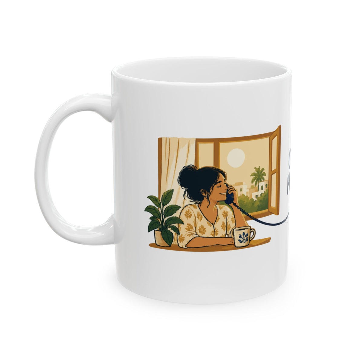 Call Home — Two Homes Ceramic Mug