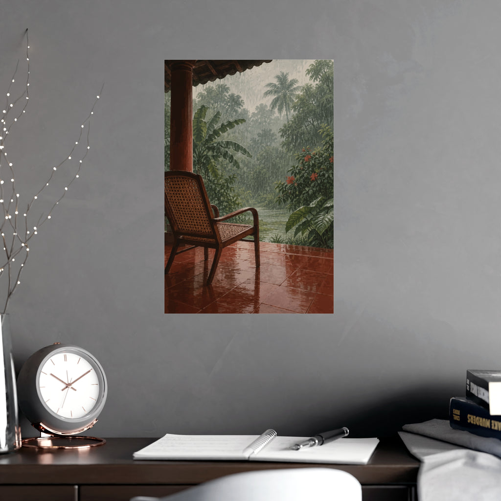 The Rain I Remember — Kerala Art Print