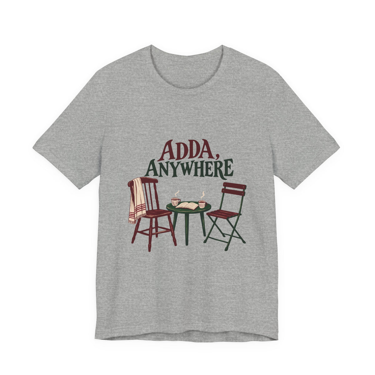 Adda, Anywhere — West Bengal Tee