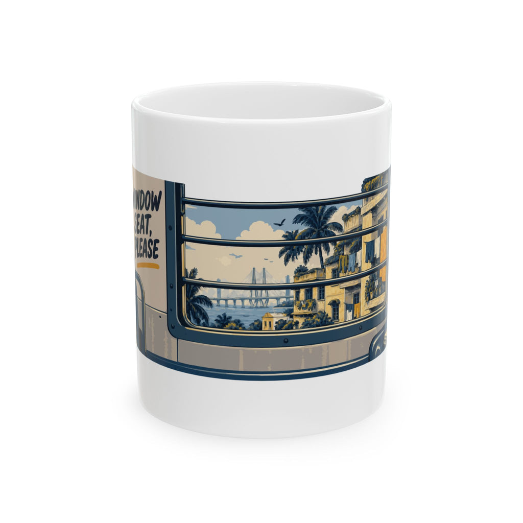 Window Seat, Please — Maharashtra Ceramic Mug