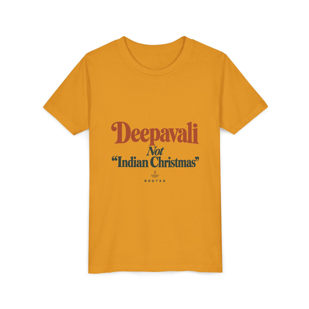 Deepavali, Not “Indian Christmas” Tee – Youth