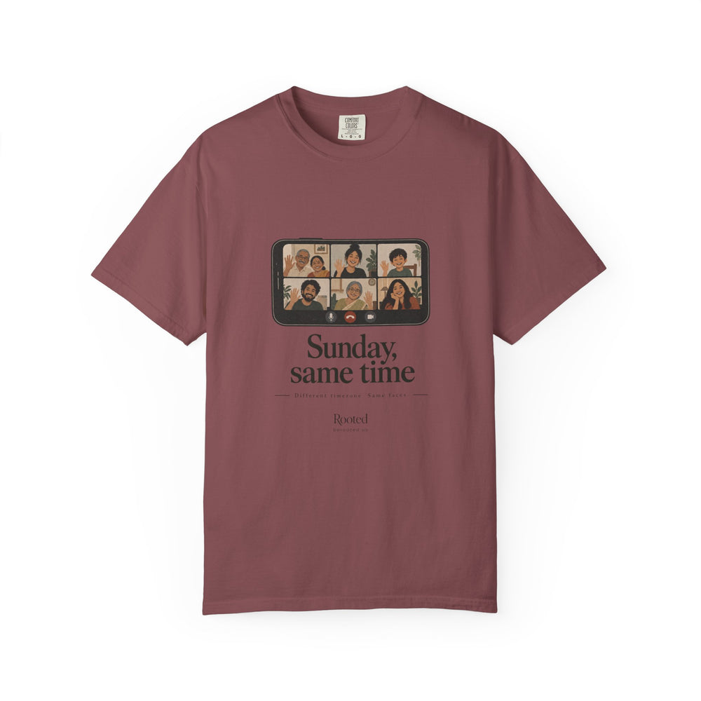 Sunday, same time — Rooted T-Shirt