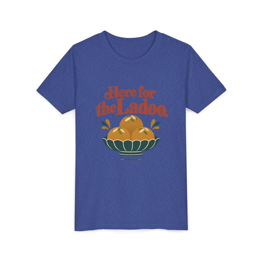 Here for the Ladoo Tee – Youth