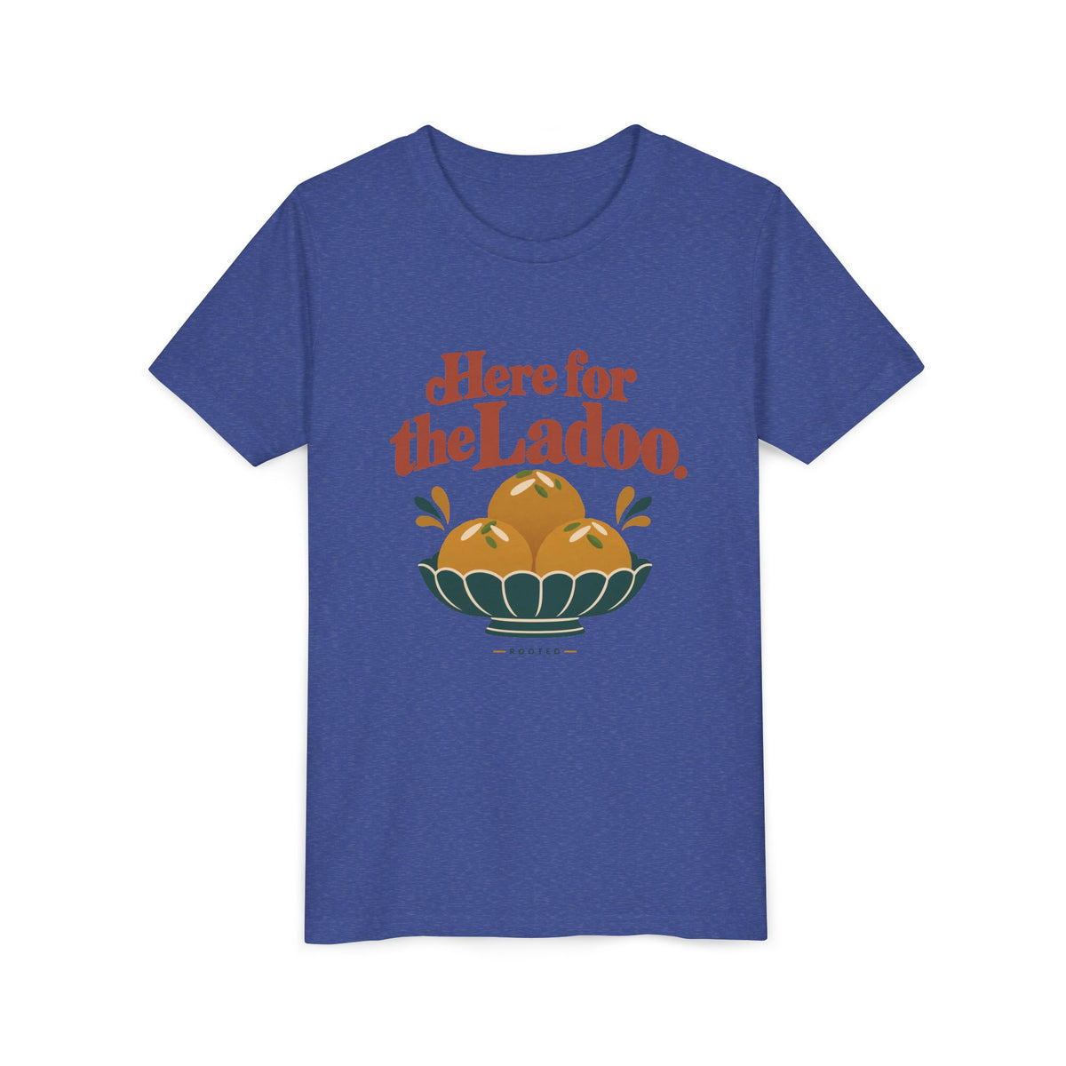 Here for the Ladoo Tee – Youth