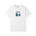 Meghalaya Cloud State — Rooted White Garment-Dyed T-Shirt
