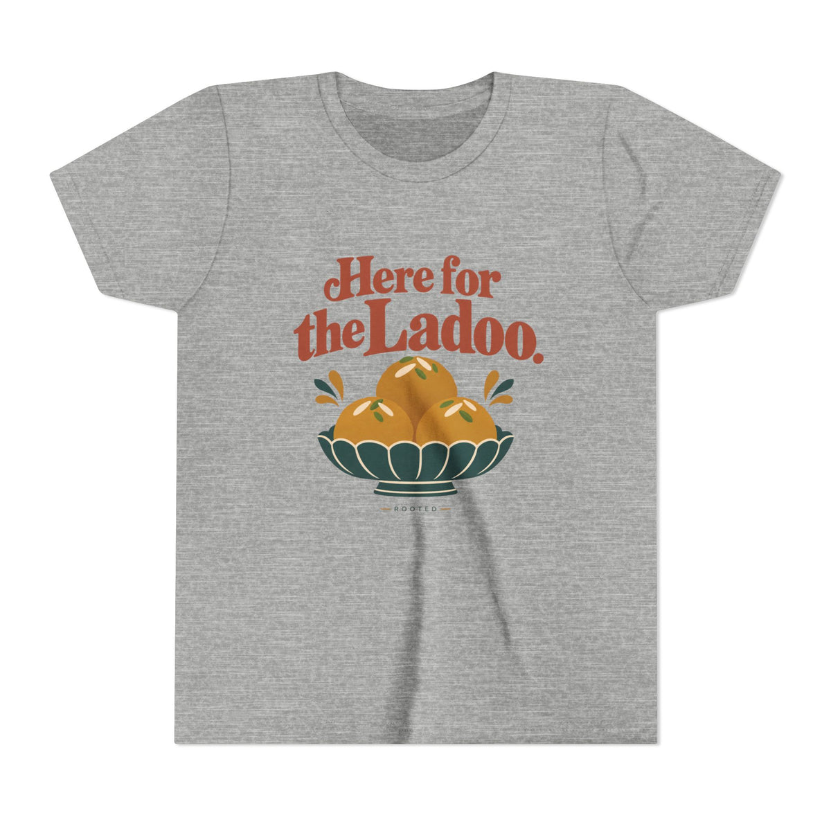 Here for the Ladoo Tee – Youth