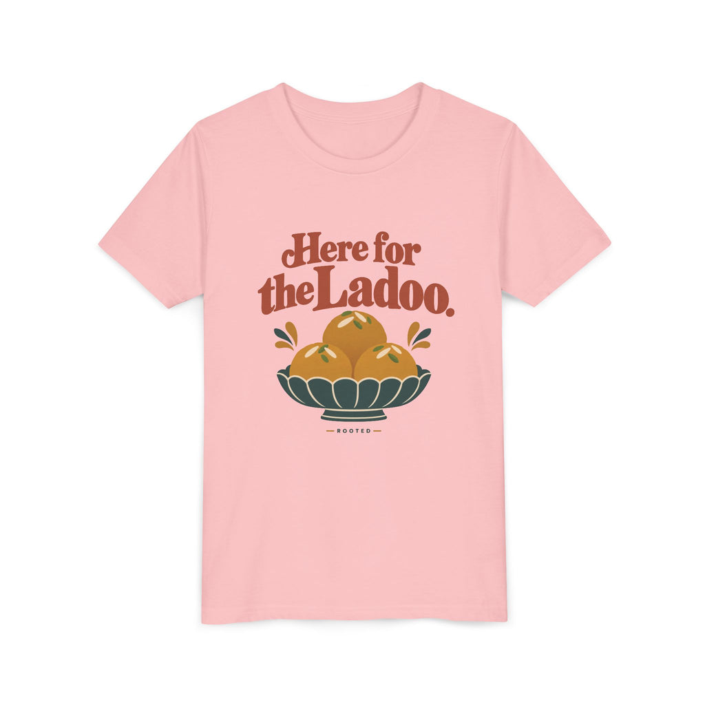 Here for the Ladoo Tee – Youth