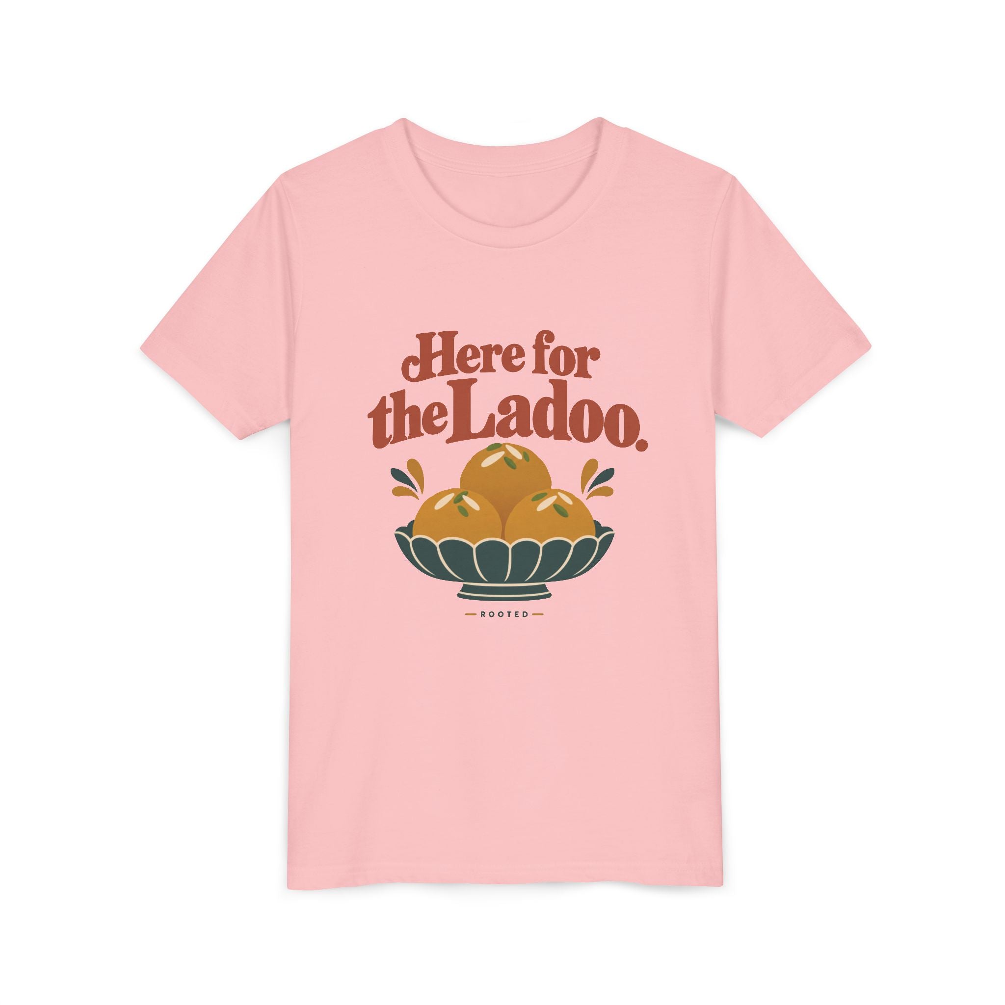Here for the Ladoo Tee – Youth