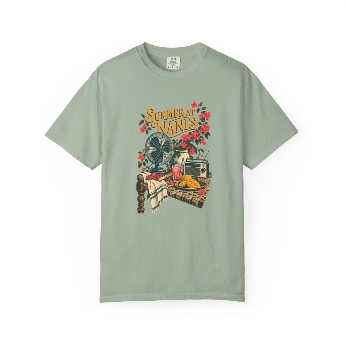 Summer at Nani’s — Indian Nostalgia Garment-Dyed T-Shirt