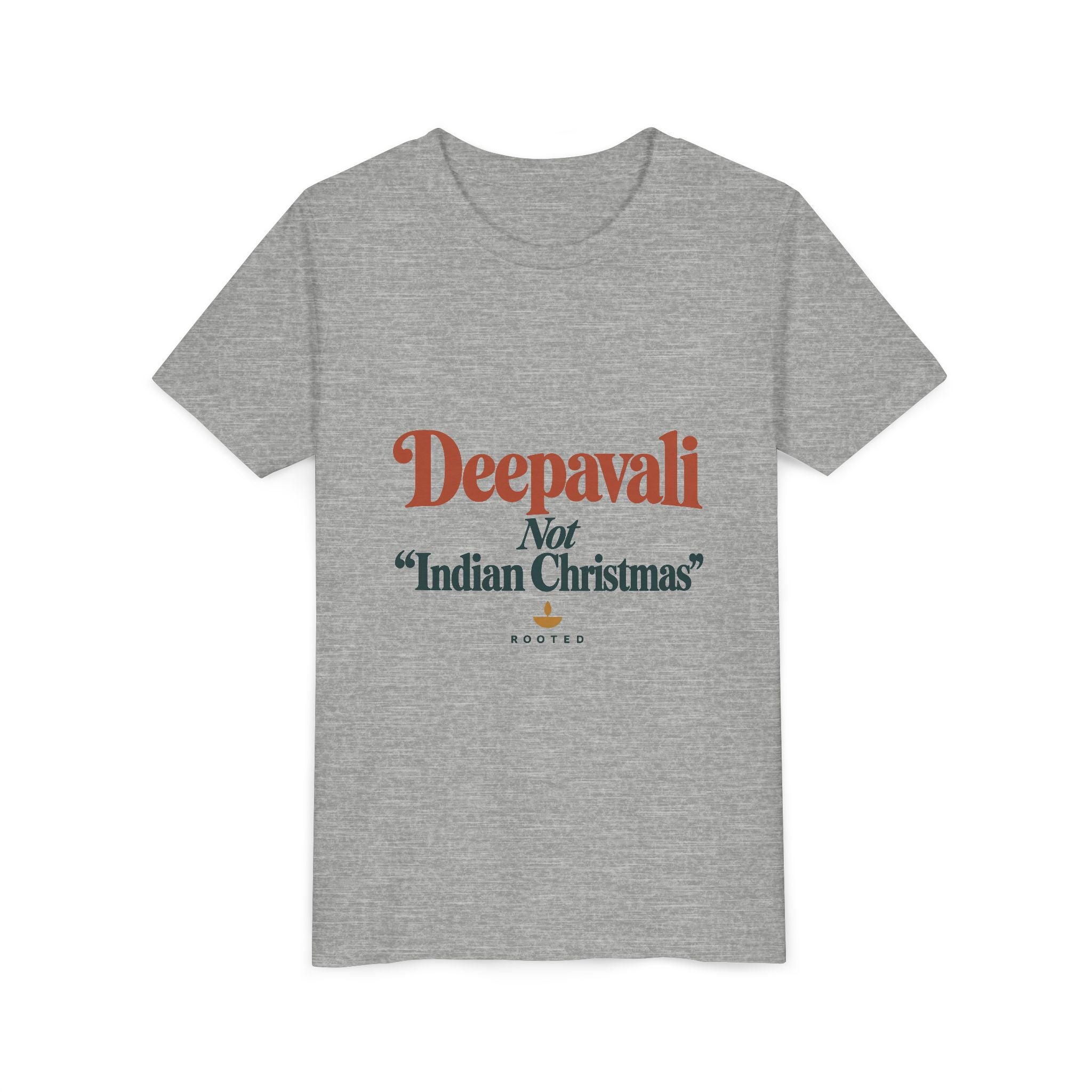 Deepavali, Not “Indian Christmas” Tee – Youth