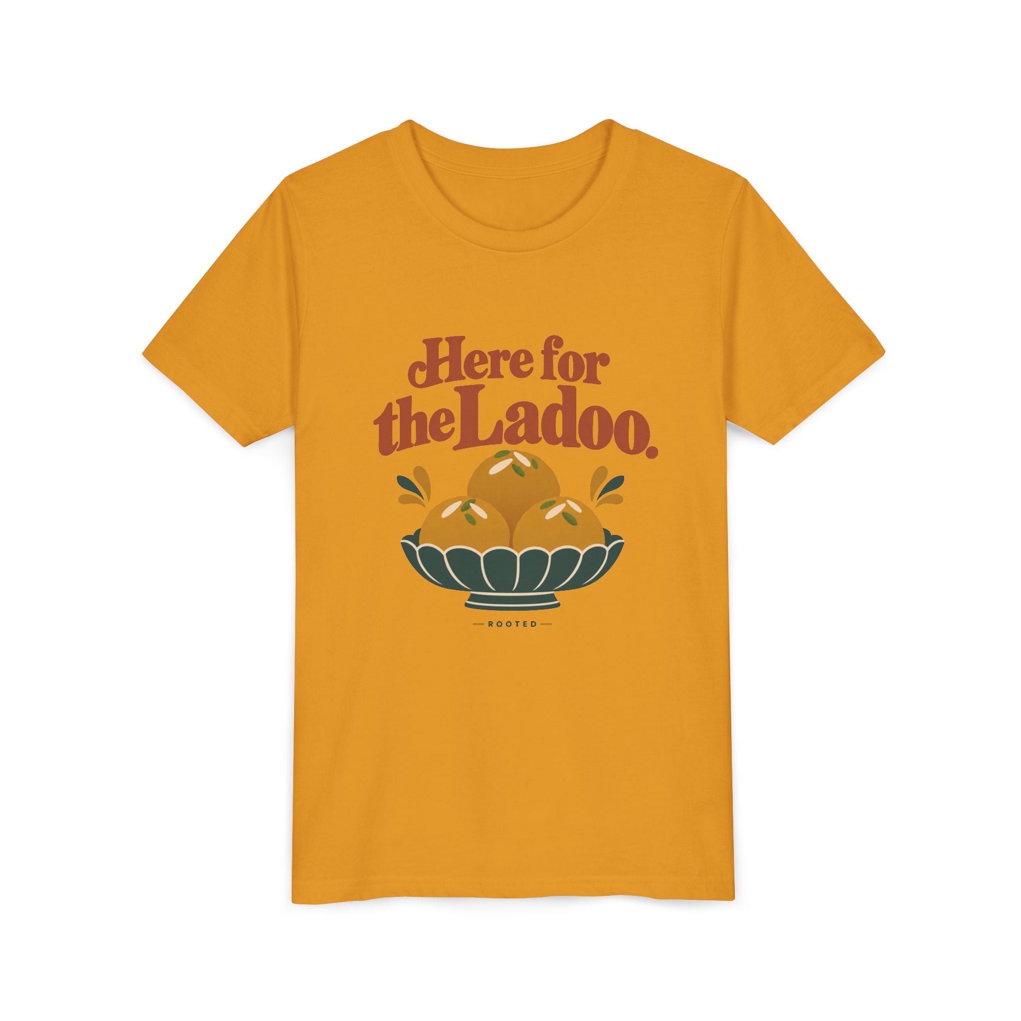 Here for the Ladoo Tee – Youth