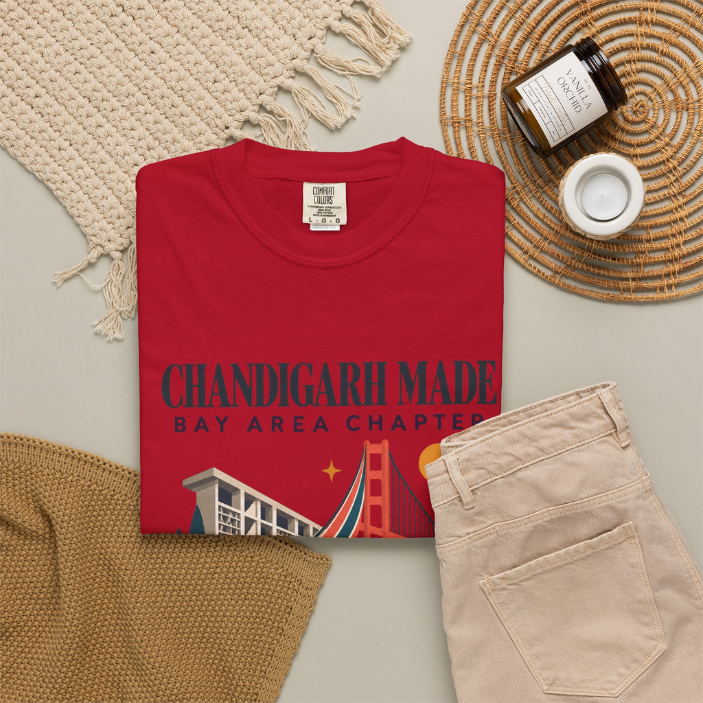 Chandigarh made Bay area chapter— Rooted  T-Shirt