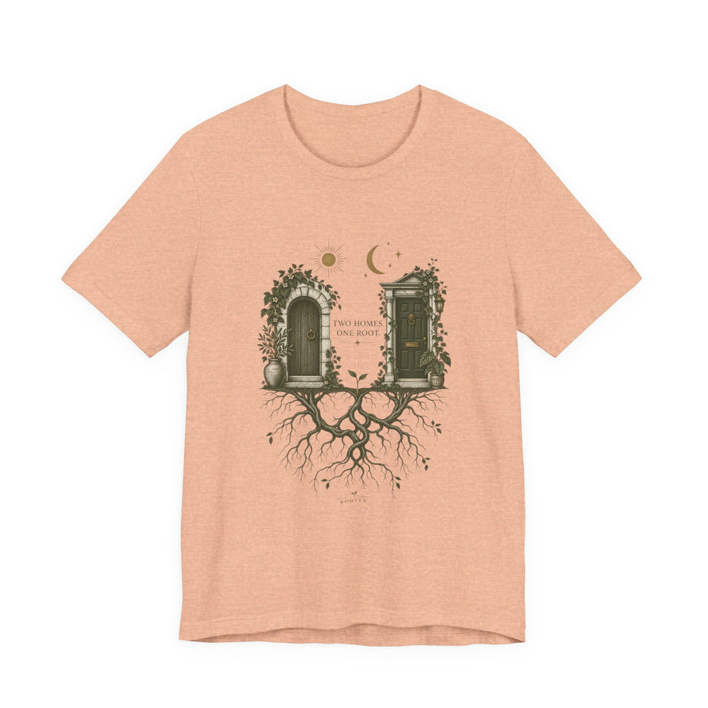 Two Homes, One Root — Rooted Tee