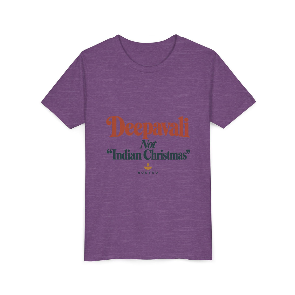Deepavali, Not “Indian Christmas” Tee – Youth