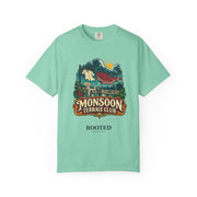 Monsoon Terrace Club T-Shirt – Vintage Mountain Lounge Graphic