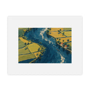 Water, Held Still — Kerala Matte Art Print | 14 × 11 in