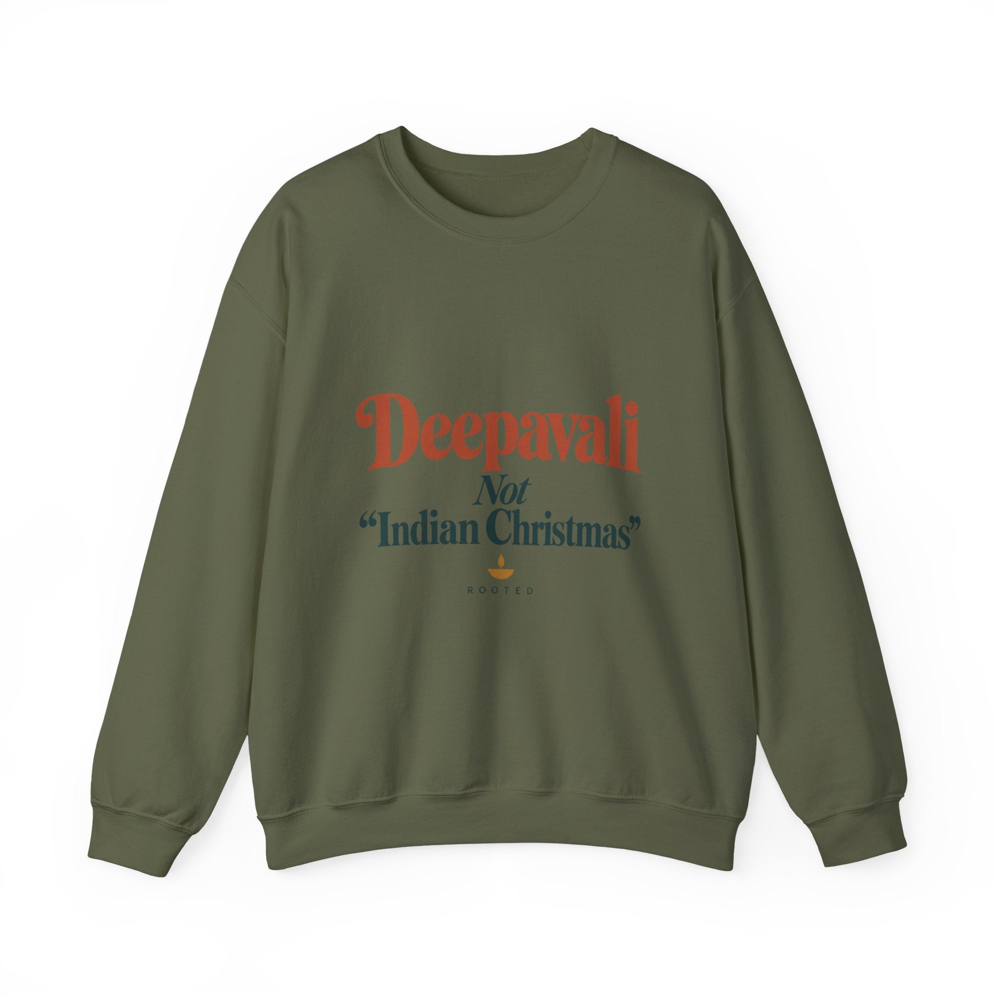 Deepavali, Not “Indian Christmas” Sweatshirt – Adult