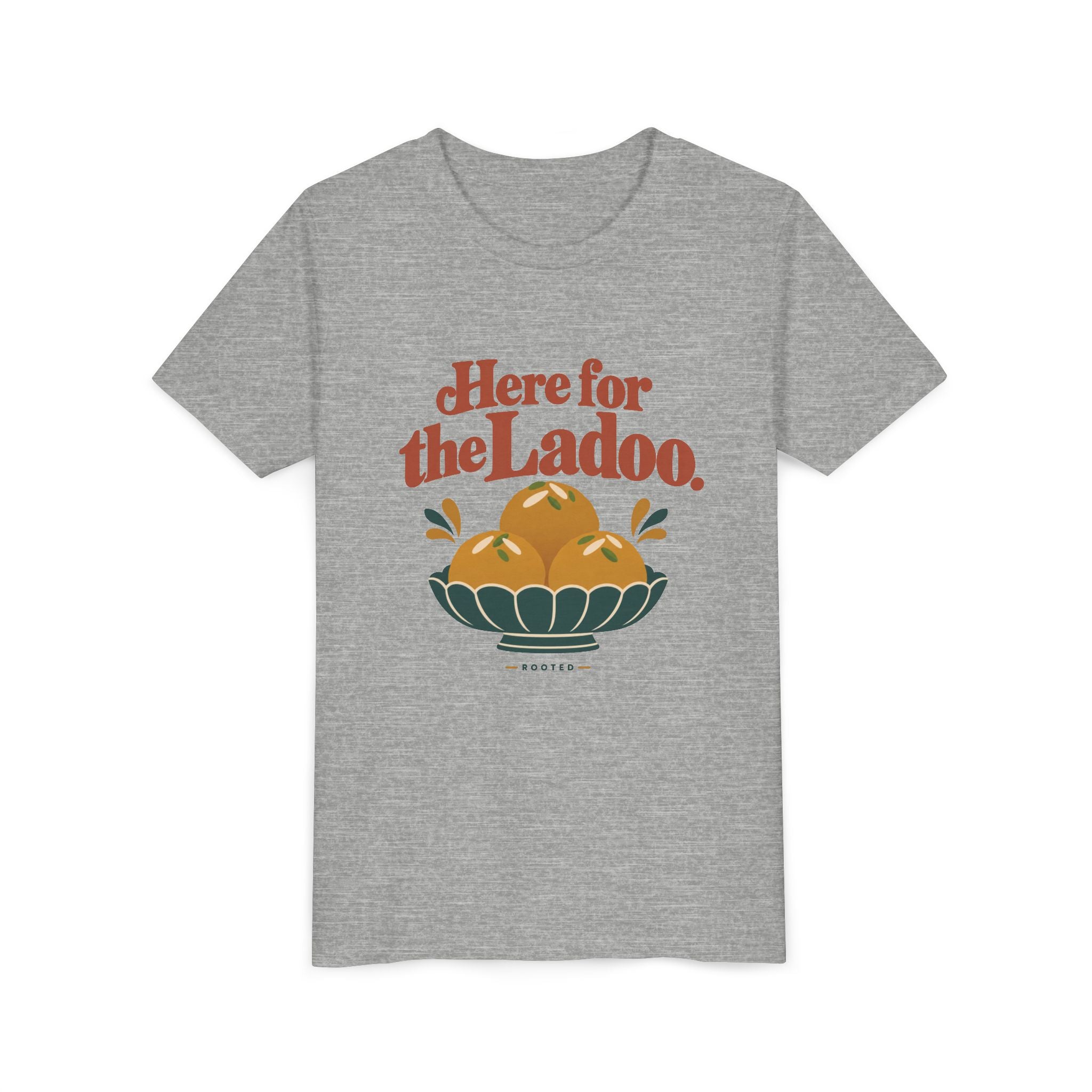 Here for the Ladoo Tee – Youth