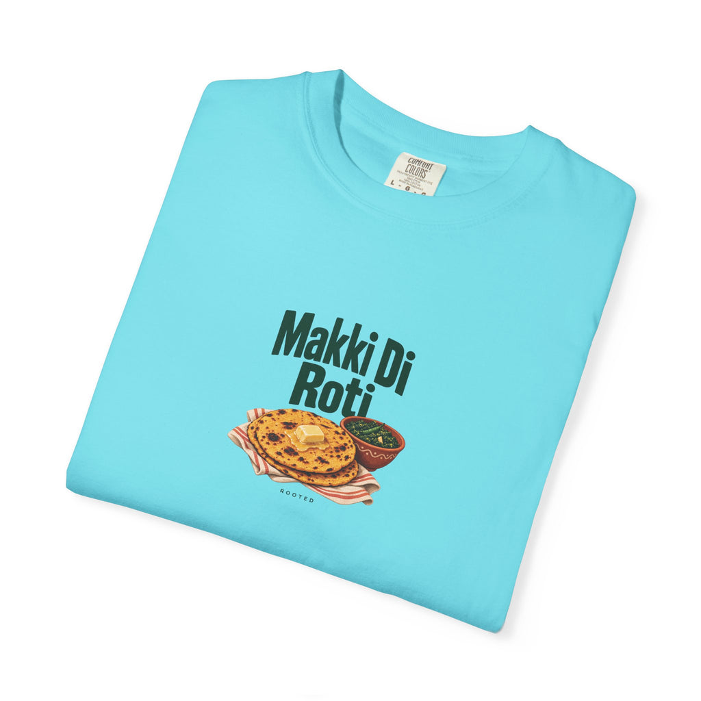 Makki Di Roti — Rooted White Garment-Dyed T-Shirt
