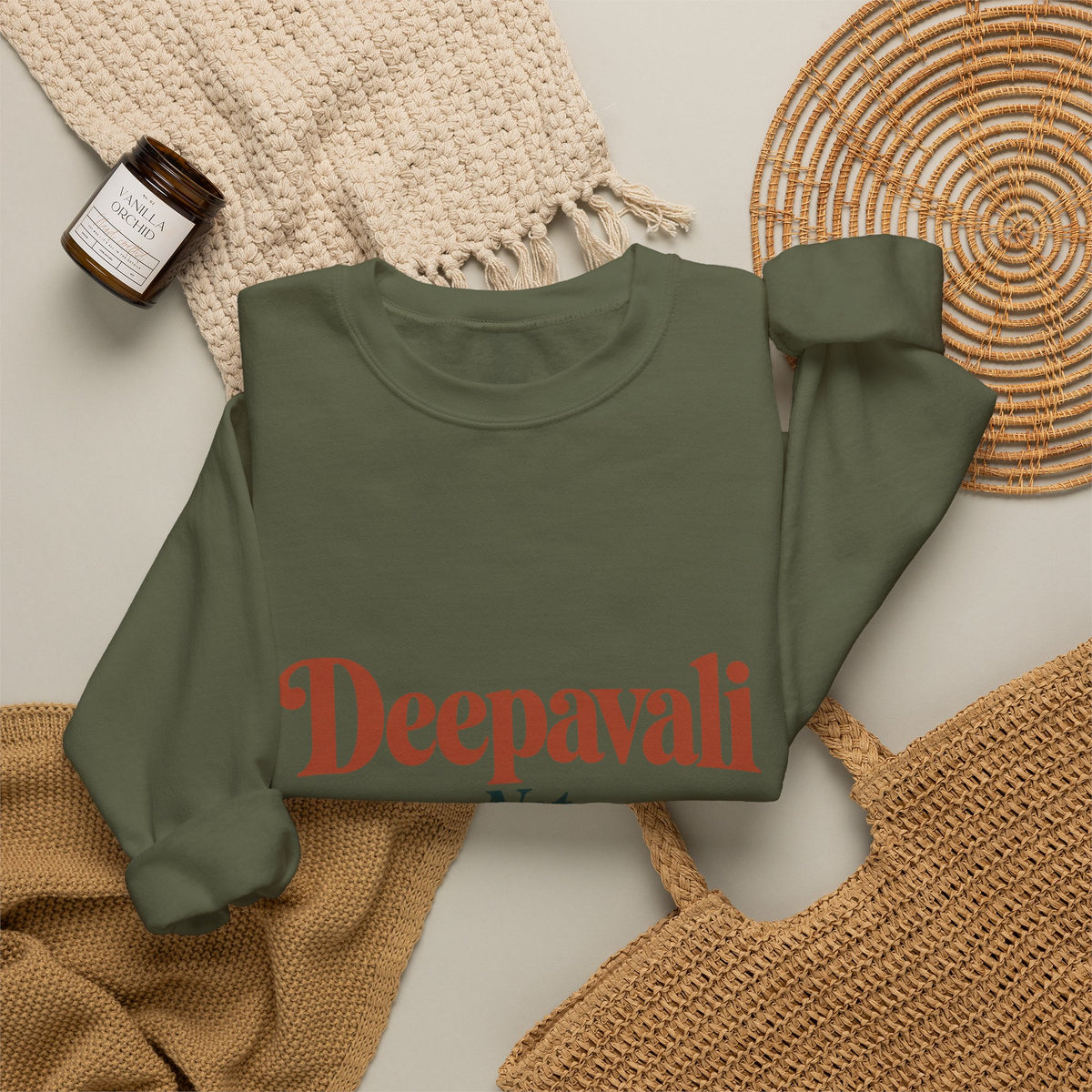 Deepavali, Not “Indian Christmas” Sweatshirt – Adult