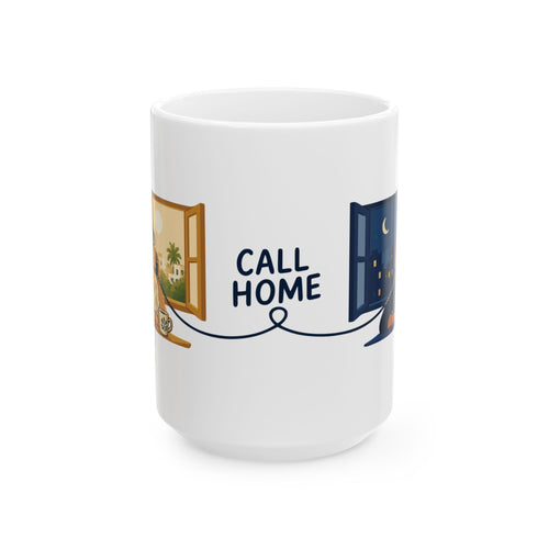 Call Home — Two Homes Ceramic Mug