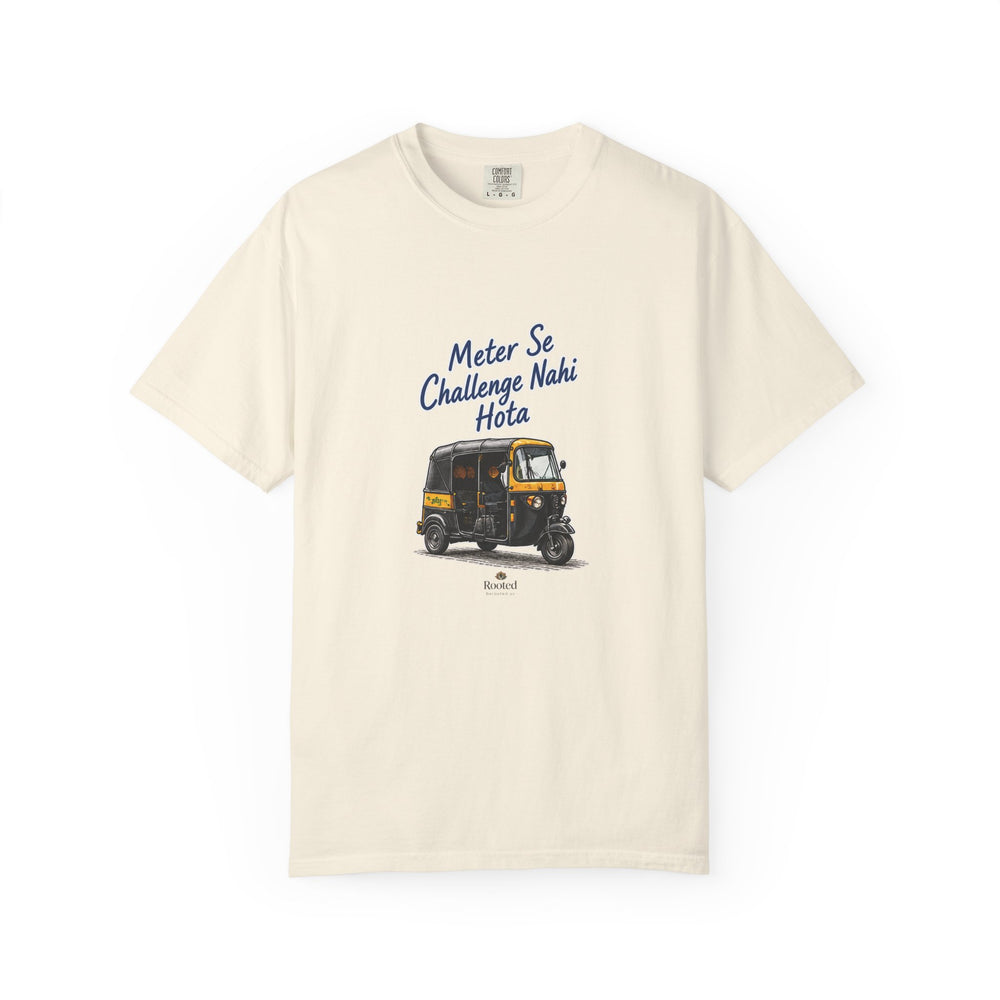 Kirana Store — Rooted White Garment-Dyed T-Shirt