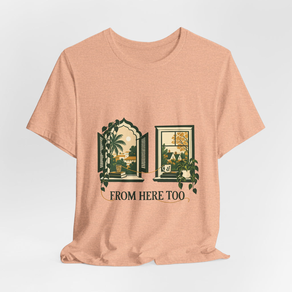 From Here Too — Two Homes Tee